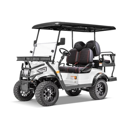 Kandi Electric Golf Cart Kruiser 4P AGM (White)
