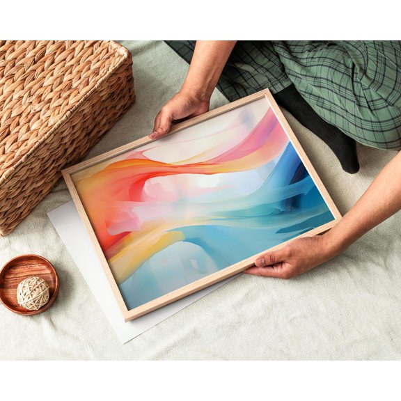 Kandinsky Poster - High-Quality Poster As Kandinsky Print, Perfect As A Gift, Abstract Art, Wassily Kandinsky Museum Art Wall Art, Modern Wall Decor, 12x18 UNFRAMED