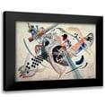 thumbnail image 1 of Kandinsky, Wassily 18x14 Black Modern Framed Museum Art Print Titled - Composition 224 (On White), 1920, 1 of 5