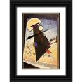 thumbnail image 1 of Kandinsky, Wassily 22x32 Black Ornate Wood Framed with Double Matting Museum Art Print Titled - Grey morning 1924, 1 of 4
