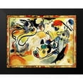 thumbnail image 1 of Kandinsky, Wassily 24x19 Black Modern Framed Museum Art Print Titled - The Last Judgement 1912, 1 of 4