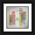 thumbnail image 1 of Kandinsky, Wassily 26x26 Black Ornate Wood Framed with Double Matting Museum Art Print Titled - The Bridge, 1 of 4