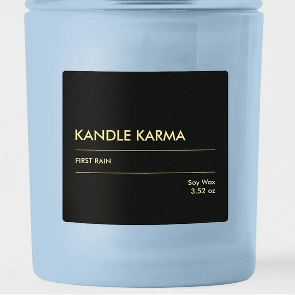 Kandle Karma First Rain Scented Soy Wax Candle (100g/3.5oz)