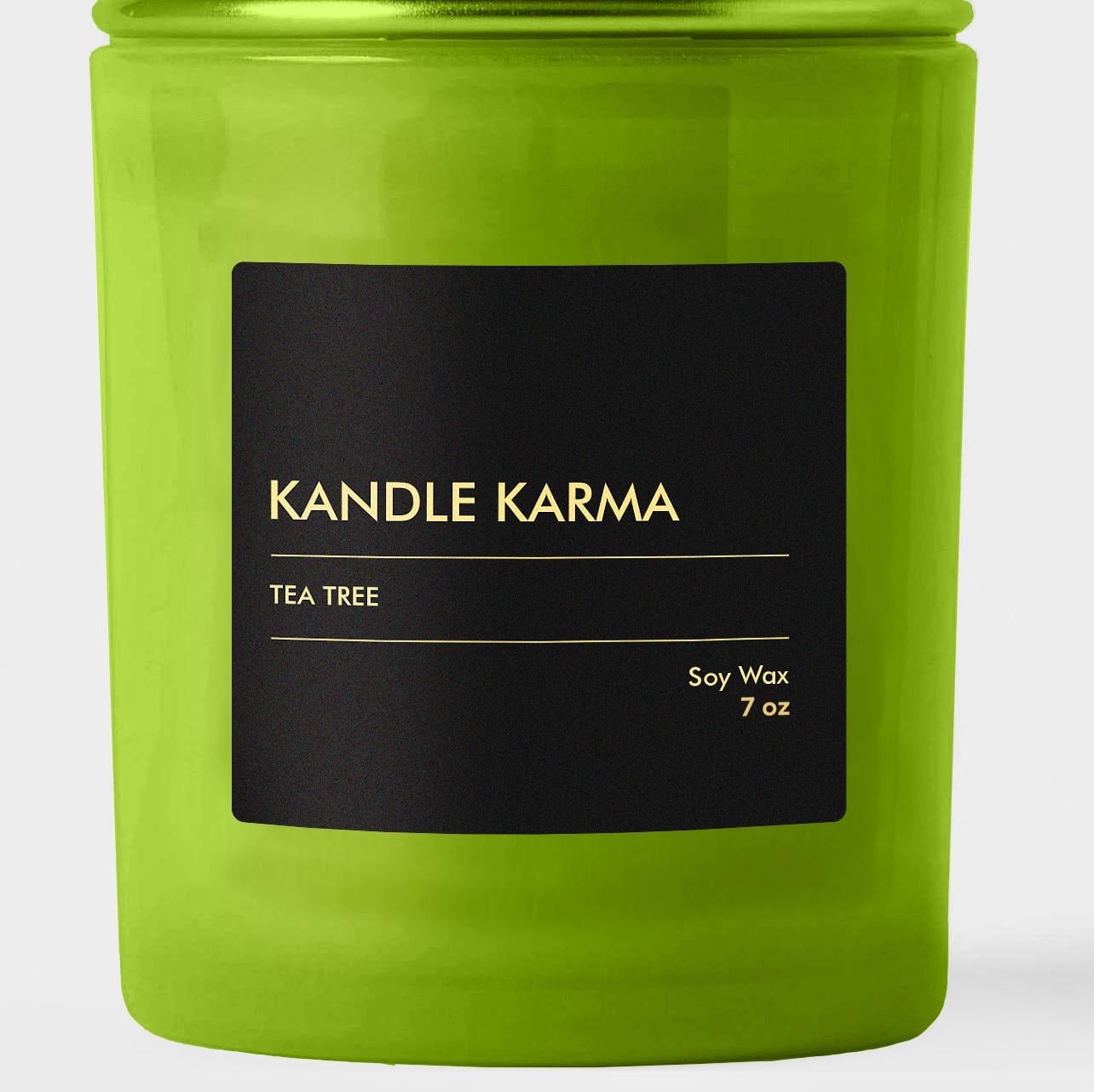 Kandle Karma Tea Tree Scented Soy Wax Candle (200g/7oz)
