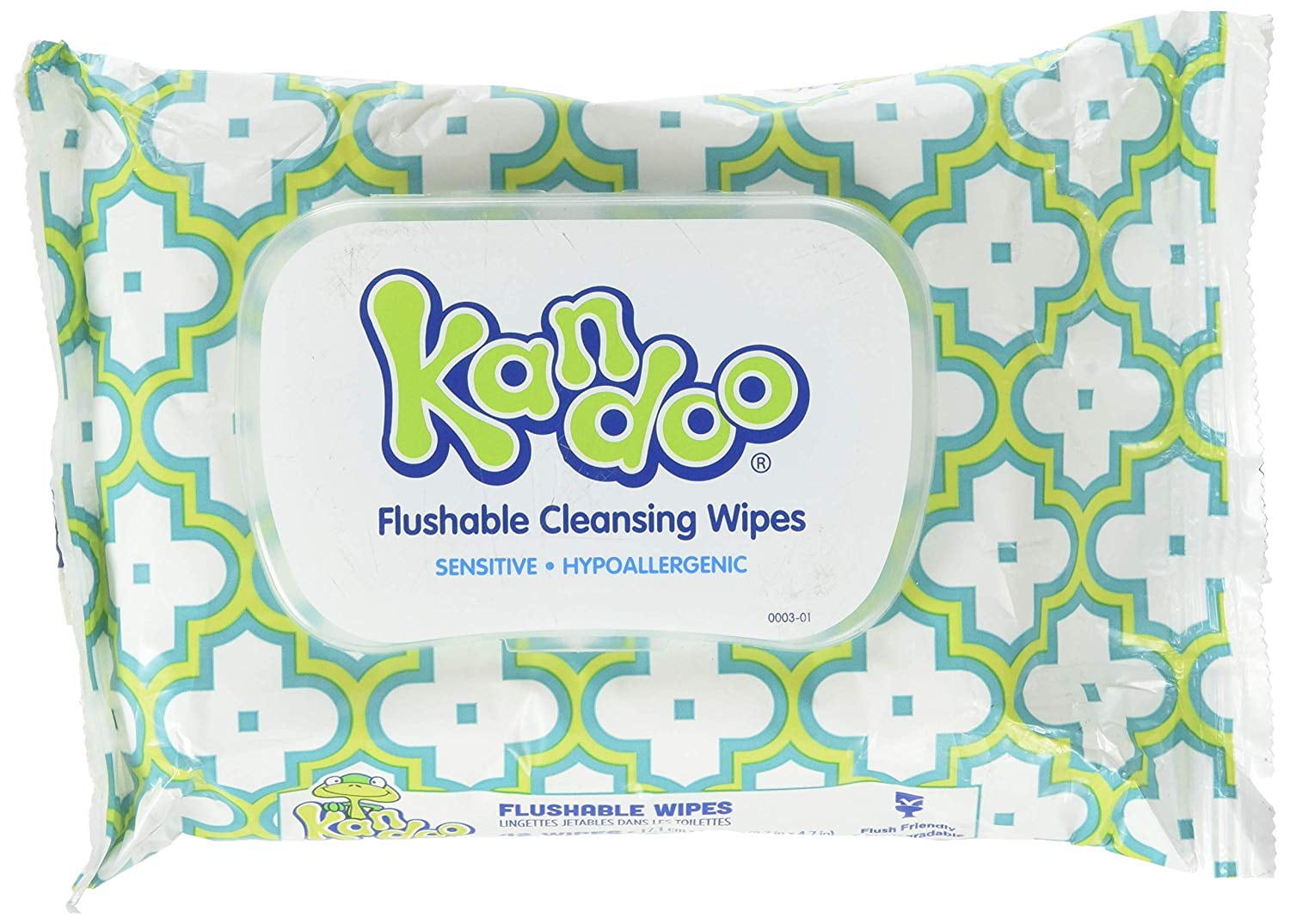 Kandoo Flushable Toilet Wipes, with Dispensing Tub - HelloSupermarket