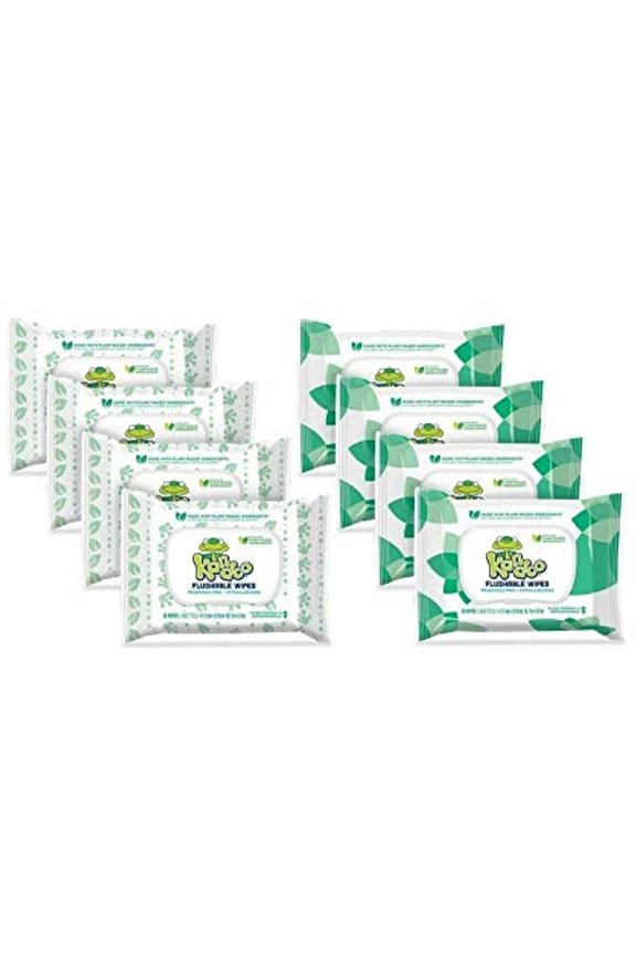 Flushable Wipes with Flip Top - 400ct