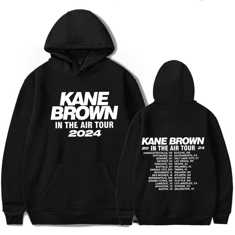 Kane Brown 2024 In The Air Tour Merch Hoodie Sweatshirt Logo Women/Men