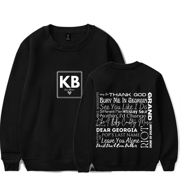 Kane Brown 2024 Tour Merch Longsleeve Crewneck Hoodie Sweatshirt Logo Women/Men Hooded