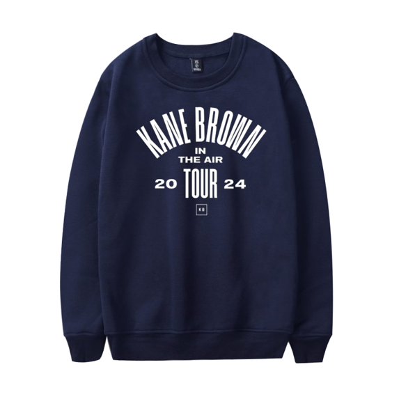 Kane Brown 2024 World Tour Sweatshirt O-neck Long Sleeve Fashion Pullovers New Fashion Streetwear