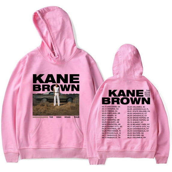 Kane Brown 2025 The High Road Tour Hooded Drawstring Pocket Sweatshirt Men/women concert Pullover