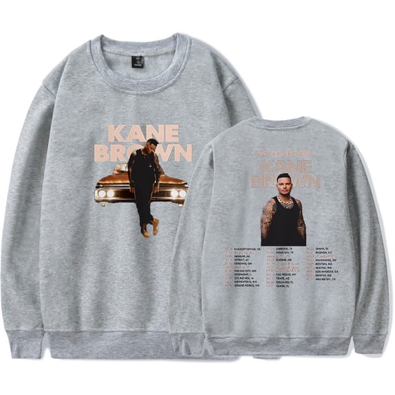 Kane Brown Air Tour Sweatshirt Fashion Pullover Hip Hop Crewneck Harajuku Clothes