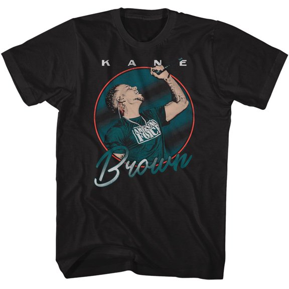 Kane Brown Blessed And Free Collage Black T-Shirt