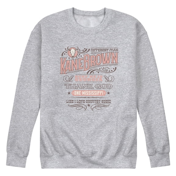 Kane Brown - Different Man - Men's Crew Fleece Sweatshirt