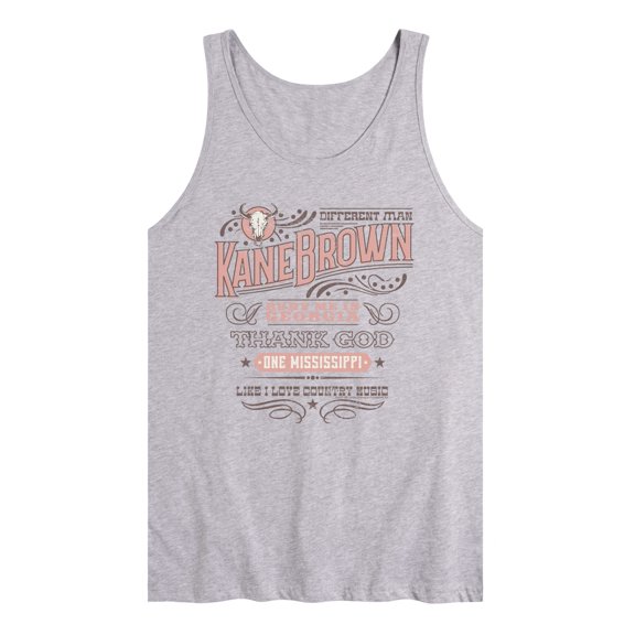 Kane Brown - Different Man - Men's Sleeveless Graphic Tank