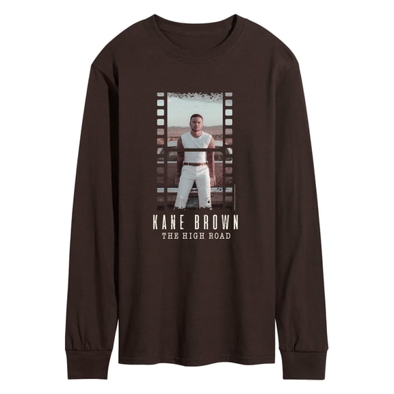 Kane Brown - Film Strip - Men's Long Sleeve Graphic T-Shirt