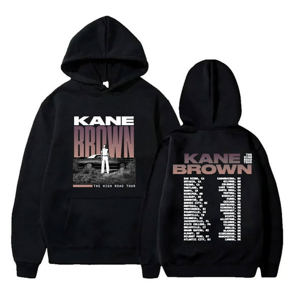 Kane Brown High Road Tour 2025 Hoodies Long Sleeve Streetwear Cosplay Unisex Fashion Sweatshirts