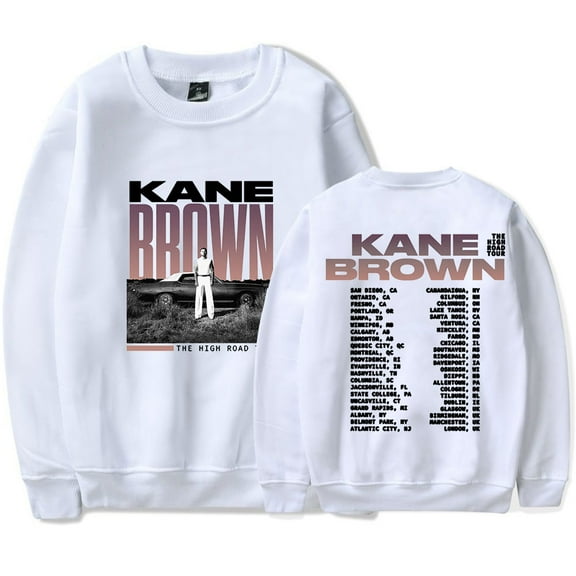 Kane Brown High Road Tour 2025 Long Sleeve Tee Cosplay Women Men Fashion Streetwear Sweatshirts