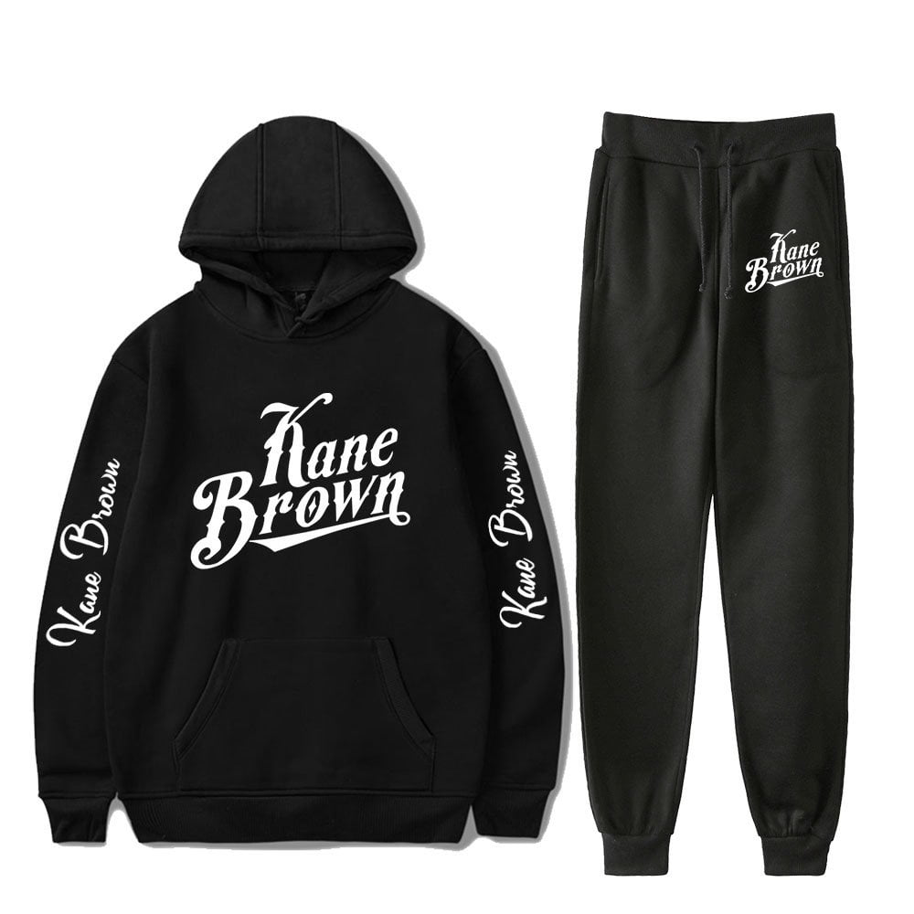 Kane Brown Hoodies Pants Hip Hop Sweatshirt Trousers Letter