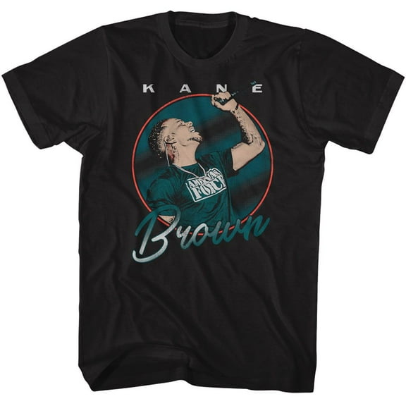 Kane Brown In Circle Black T-Shirt