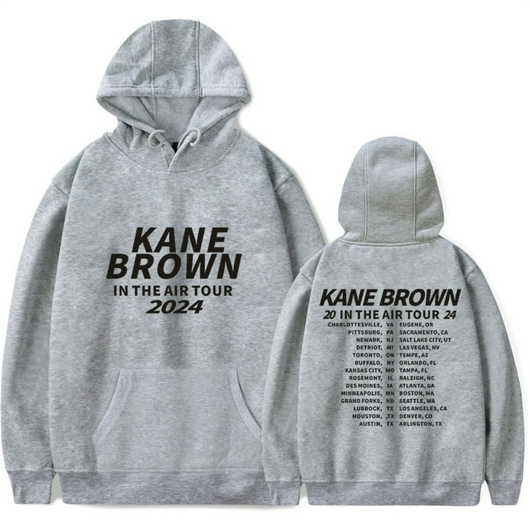 Kane Brown In The Air Tour 2024 Hoodie Fashion Longsleeve Casual