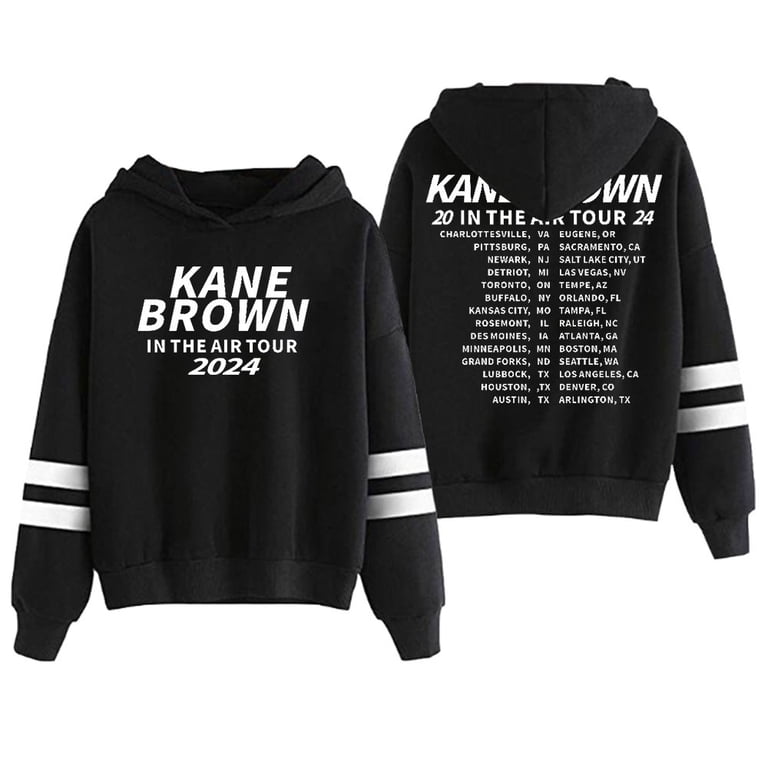 Kane Brown In The Air Tour 2024 Pocketless Hoodie Fashion