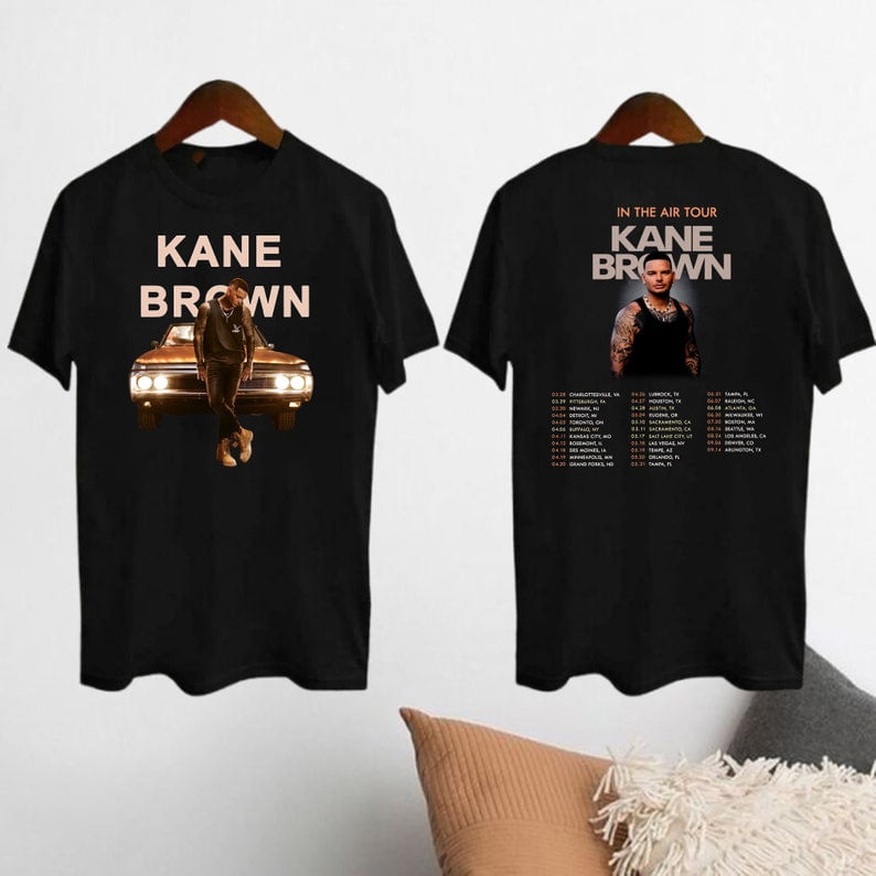 Kane Brown In The Air Tour 2024 Shirt, Kane Brown Fan Gift Shirt, Kane
