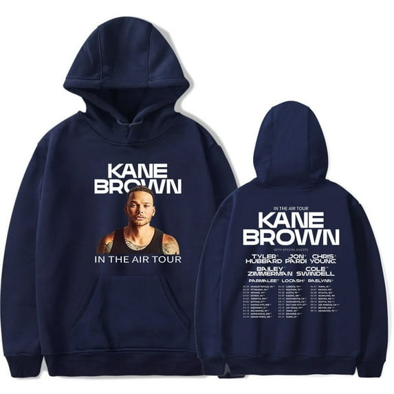 Kane Brown In The Air Tour Merch Hoodies Popular Graphics Print Unisex Trendy Casual Streetwear Sweatshirt