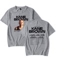 thumbnail image 1 of Kane Brown In The Air Tour Merch Popular Reversible Print Unisex Fashionable Casual Short Sleeve Top, 1 of 3