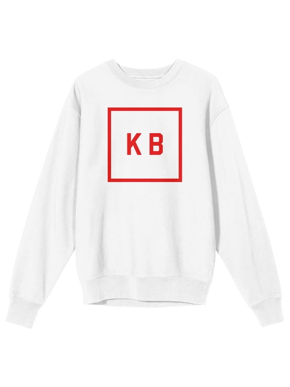 Kane Brown KB Box Logo Crew Neck Long Sleeve White Adult Sweatshirt - Small
