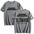 thumbnail image 1 of Kane Brown The High Road 2025 Tour Cotton T-Shirt Women Men Crewneck Casual Short Sleeve Tee, 1 of 3