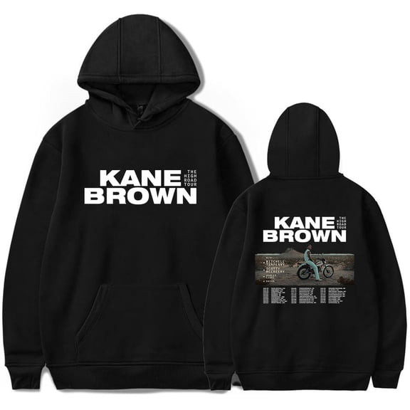 Kane Brown The High Road 2025 Tour Hoodies Casual Women Men Long Sleeve Sweatshirt Fashion Clothes