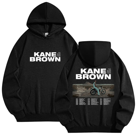 Kane Brown The High Road 2025 Tour Hoodies Women Men Long Sleeve Casual Sweatshirt Clothes
