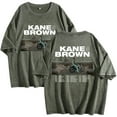 thumbnail image 1 of Kane Brown The High Road 2025 Tour Merch T-Shirt Cotton Wash Tee Women Men Short Sleeve Crewneck Tee, 1 of 3