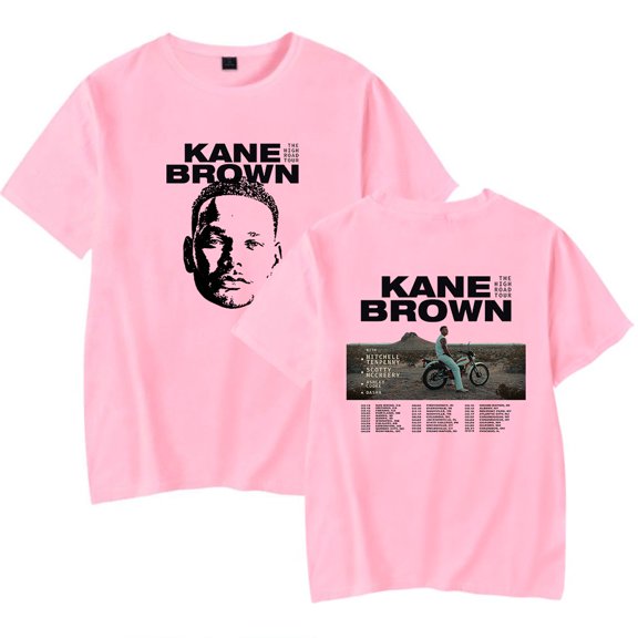 Kane Brown The High Road 2025 Tour T-Shirt Merch Summer Women/Men Unisex Short Sleeve Tshirt Tee Streetwear
