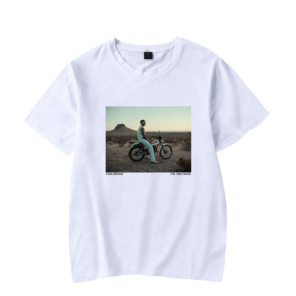 Kane Brown The High Road 2025 Tour men's and women's fashionable casual round neck short sleeved T-shirt