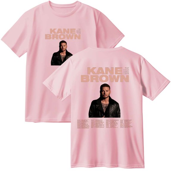 Kane Brown The High Road Tour 2025 Merch Cotton T-Shirt Women Men Casual Crewneck Short Sleeve Tee