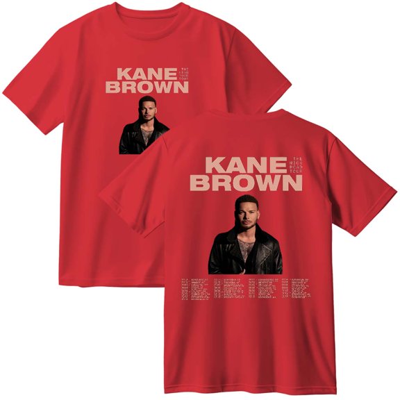 Kane Brown The High Road Tour 2025 Merch Cotton T-Shirt Women Men Casual Crewneck Short Sleeve Tee