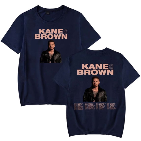 Kane Brown The High Road Tour 2025 Merch T-Shirt Women Men Casual Crewneck Short Sleeve Tee