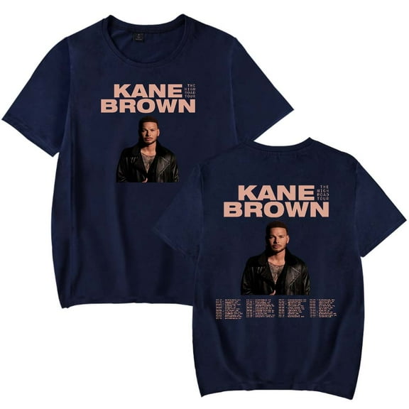 Kane Brown The High Road Tour 2025 Merch T-Shirt Women Men Casual Crewneck Short Sleeve Tee