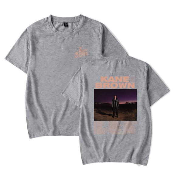 Kane Brown The High Road Tour 2025 T-Shirts Merch Women Clothes Trend Casual Short Sleeve Top