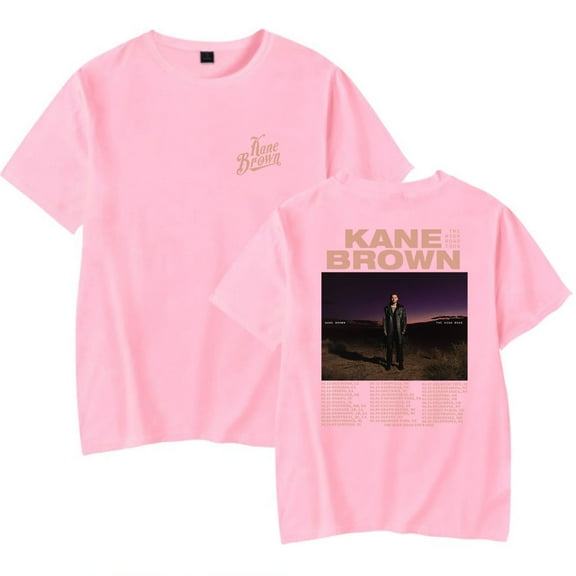 Kane Brown The High Road Tour 2025 T-Shirts Merch Women Clothes Trend Casual Short Sleeve Top