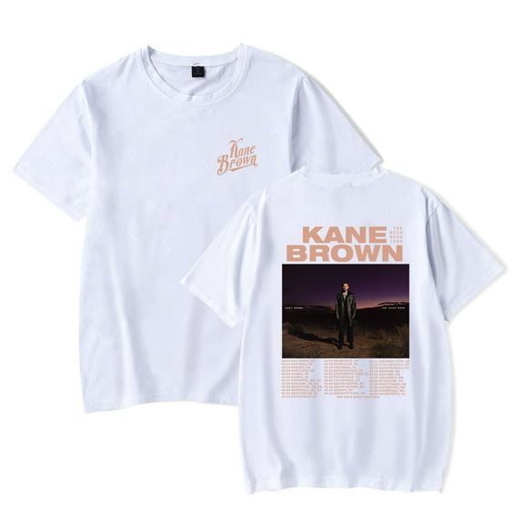 Kane Brown The High Road Tour 2025 T-Shirts Merch Women Clothes Trend Casual Short Sleeve Top