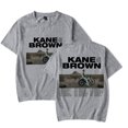 thumbnail image 1 of Kane Brown The High Road Tour 2025 T-shirt Cosplay Short Sleeve Hip Hop Pullover Tee, 1 of 2