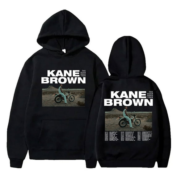 Kane Brown The High Road Tour Hoodies Cosplay Women Men Fashion Long Sleeve Hooded Sweatshirts