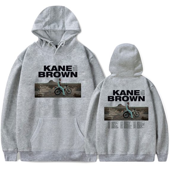 Kane Brown The High Road Tour Merch Hoodie For Men/Women Unisex Winter Long Sleeve Sweatshirt Pullover Trend Streetwear