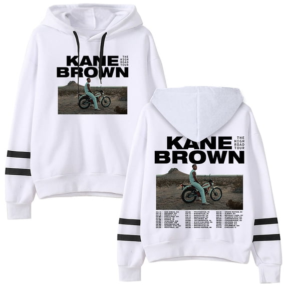 Kane Brown The High Road Tour Merch Pocketless Parallel Bars Sleeve Streetwear Sweatshirts