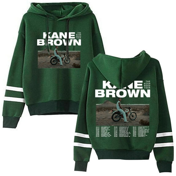 Kane Brown The High Road Tour Merch Pocketless Parallel Bars Sleeve Streetwear Sweatshirts