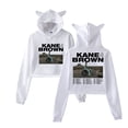 thumbnail image 1 of Kane Brown The High Road Tour Merch Pullover Female Cat Ears Hoodie Long Sleeve Top Women's Clothes, 1 of 7
