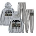 thumbnail image 1 of Kane Brown The High Road tour Merch Hoodie and SWEATPANTS set pop print Unisex Casual Street Clothing, 1 of 3