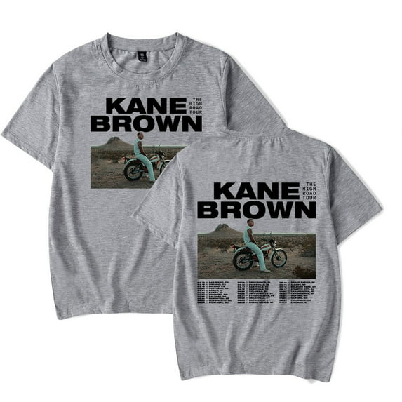 Kane Brown The High Road tour T-Shirts Merch Women Clothes Trend Casual Short Sleeve Top